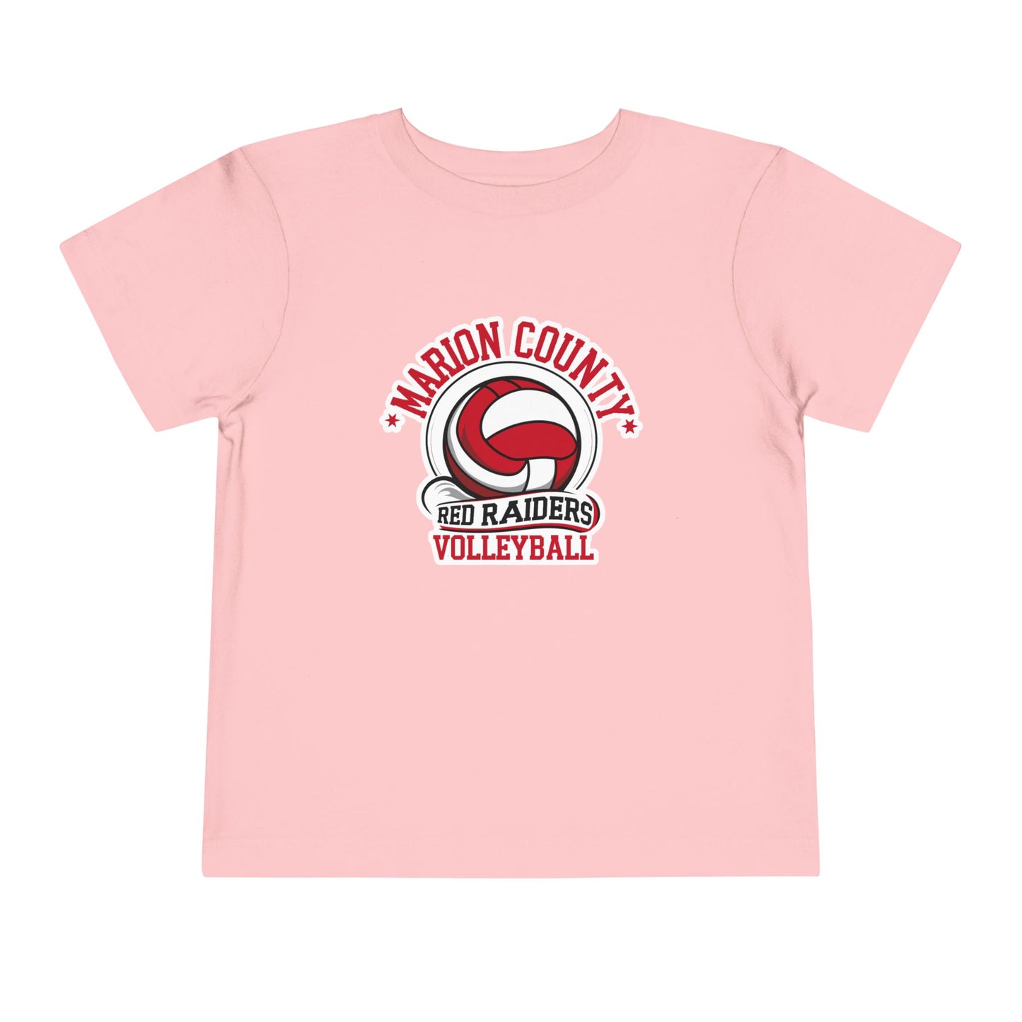 Toddler Tee \ Marion County Red Raiders Volleyball \ MCV1