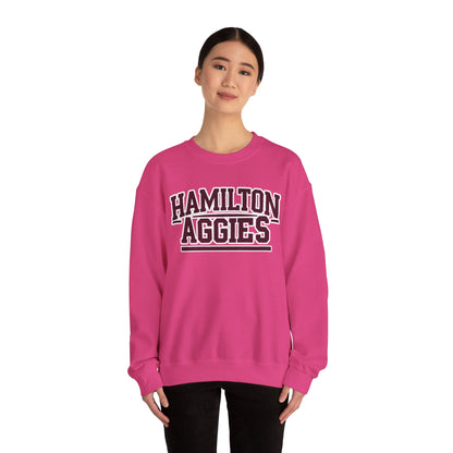 Adult Crewneck Sweatshirt \ Hamilton Aggies \ HA2