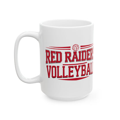 Coffee Mug \ Marion County Red Raiders Volleyball \ MCV2