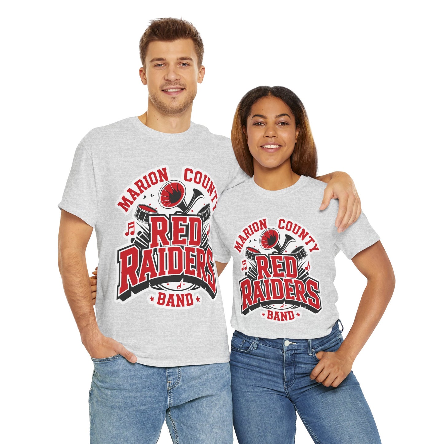 Adult Tee \ Marion County Red Raiders Band \ MCB2