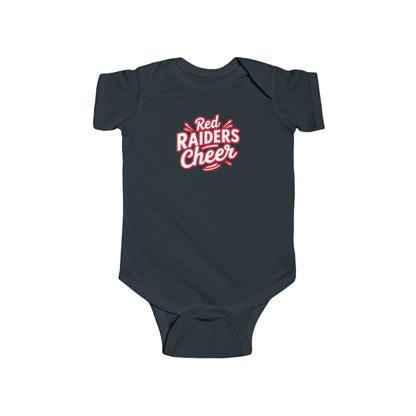 Short Sleeve Baby Bodysuit \ Marion County Red Raiders Cheer \ MCC1
