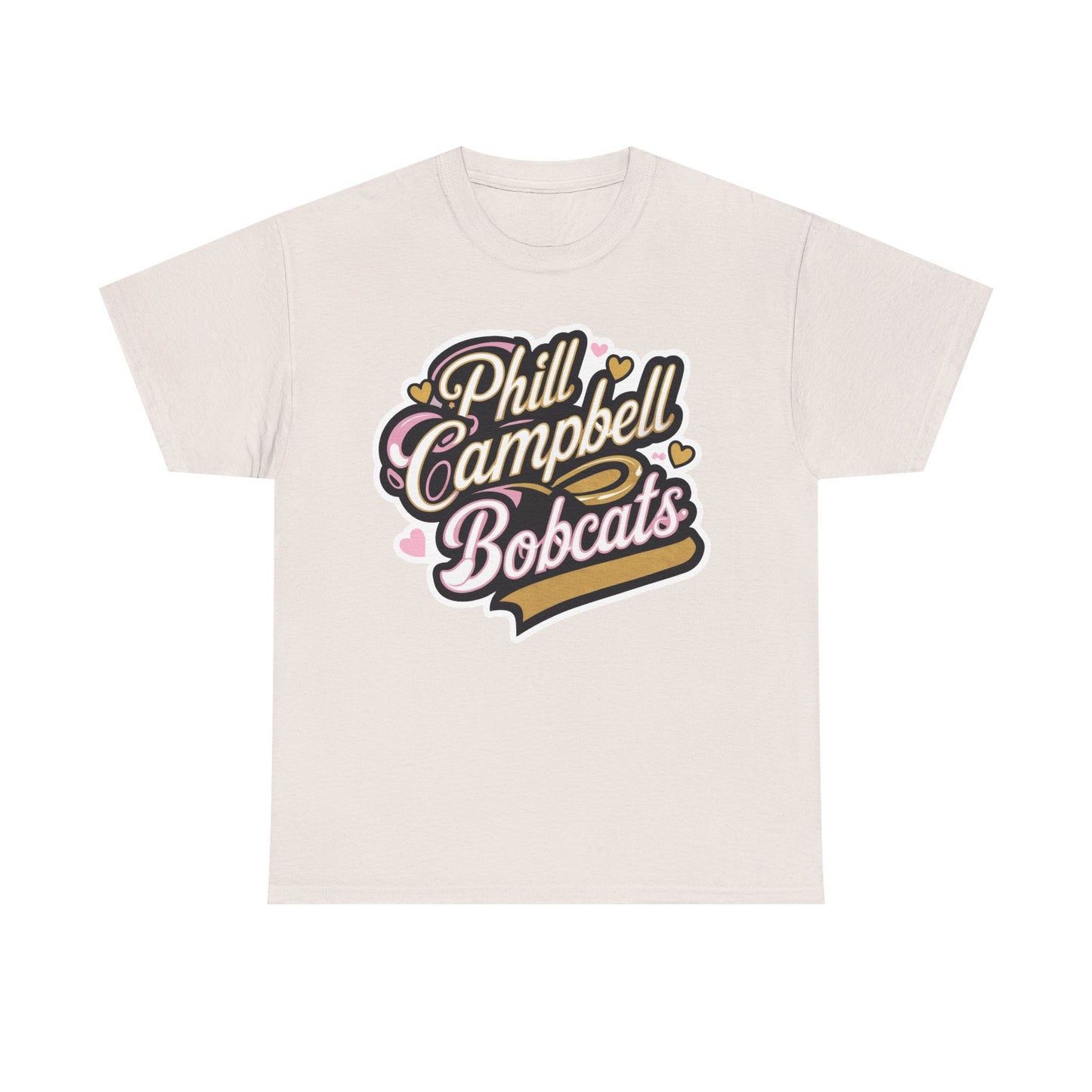 Adult Tee \ Phill Campbell Bobcats \ PCBG1