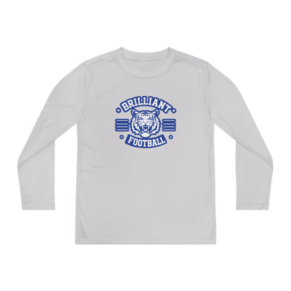 Youth Long Sleeve Tee \ Brilliant Tigers Football \ BTF2