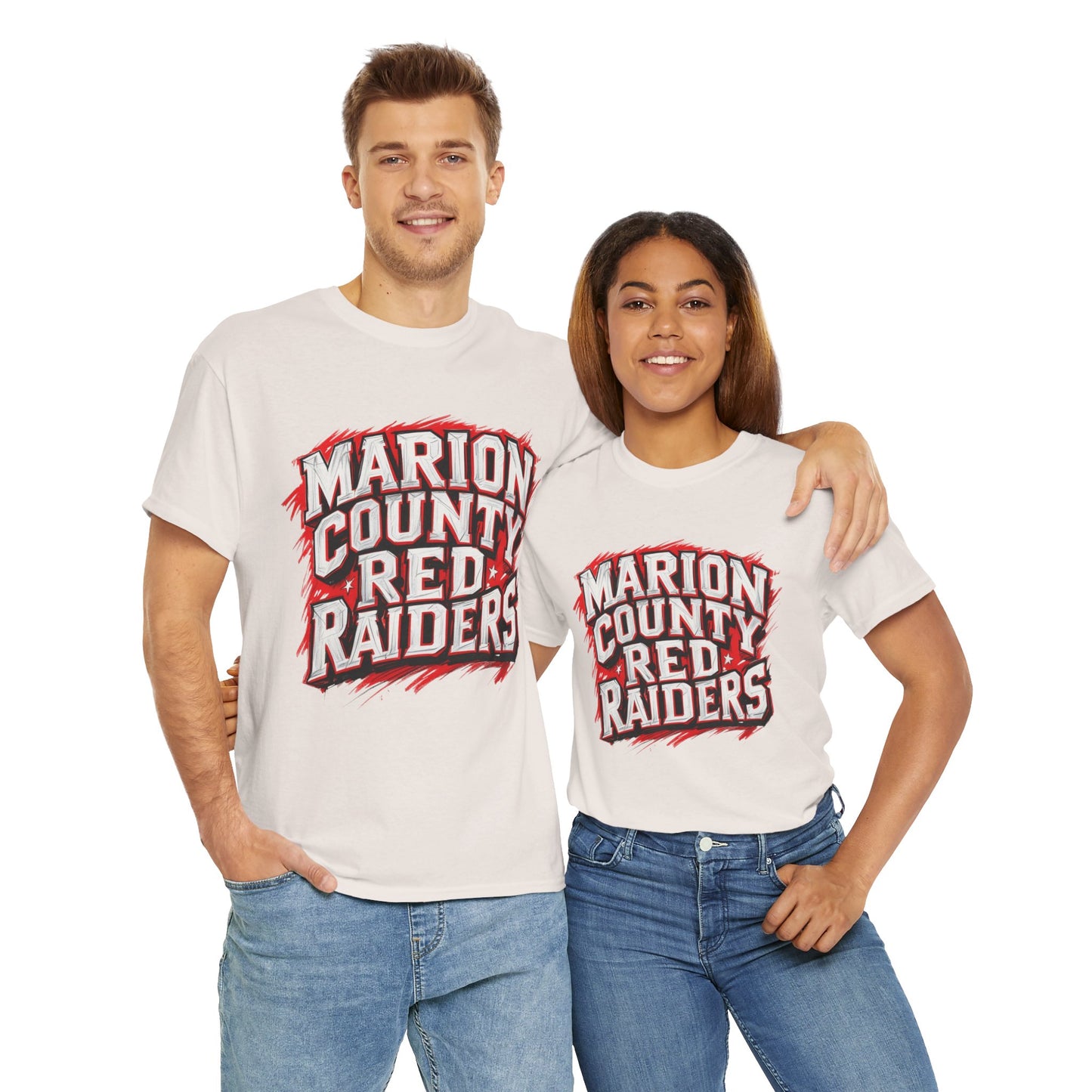 Adult Tee \ Marion County Red Raiders \ MC1