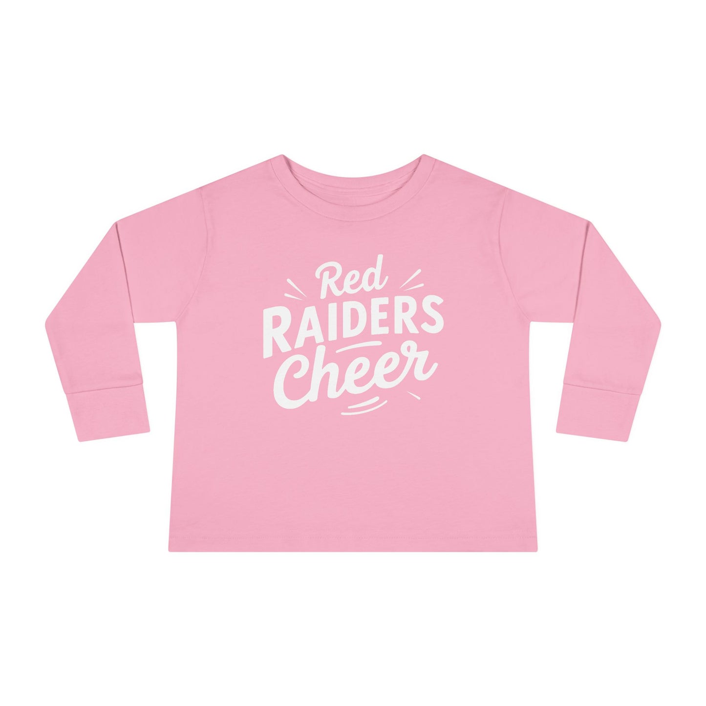 Toddler Long Sleeve Tee \ Marion County Red Raiders Cheer \ MCC1