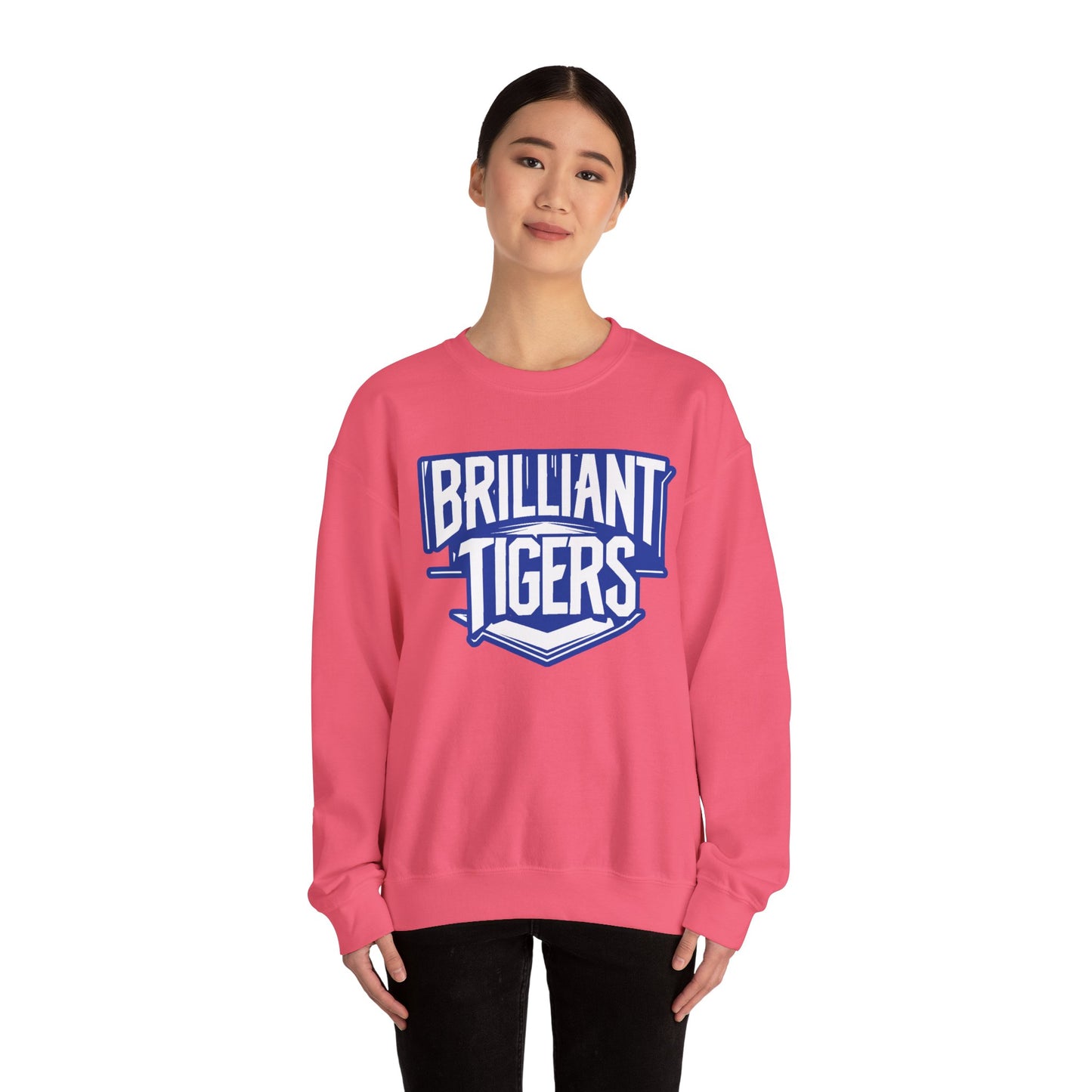 Adult Crewneck Sweatshirt \ Brilliant Tigers \ BT2
