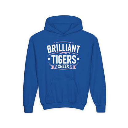 Youth Hoodie Sweatshirt \ Brilliant Tigers Cheer \ BTC2