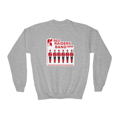 Youth Crewneck Sweatshirt \ Marion County Red Raiders Band \ MCB1
