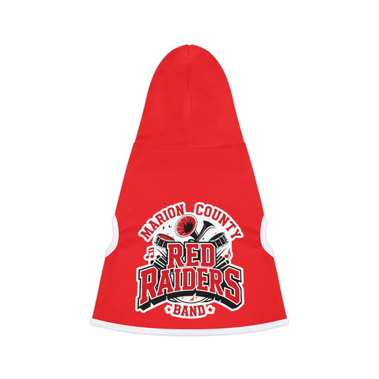 Pet Hoodie \ Marion County Red Raiders Band \ MCB2