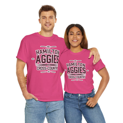 Adult Tee \ Hamilton Aggies Cross-Country \ HCC1