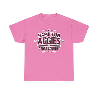 Adult Tee \ Hamilton Aggies Cross-Country \ HCC1