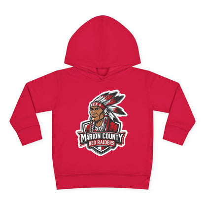 Toddler Hoodie Sweatshirt \ Marion County Red Raiders \ MC2