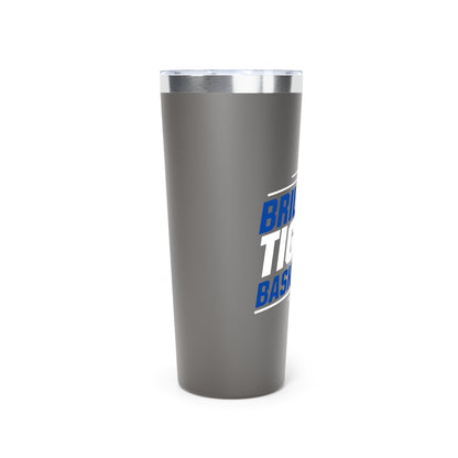 22oz Copper Insulated Tumbler \ Brilliant Tigers Basketball \ BTBK2