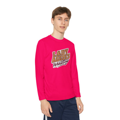 Youth Long Sleeve Tee \ Hamilton Aggies Wrestling \ HAWG3
