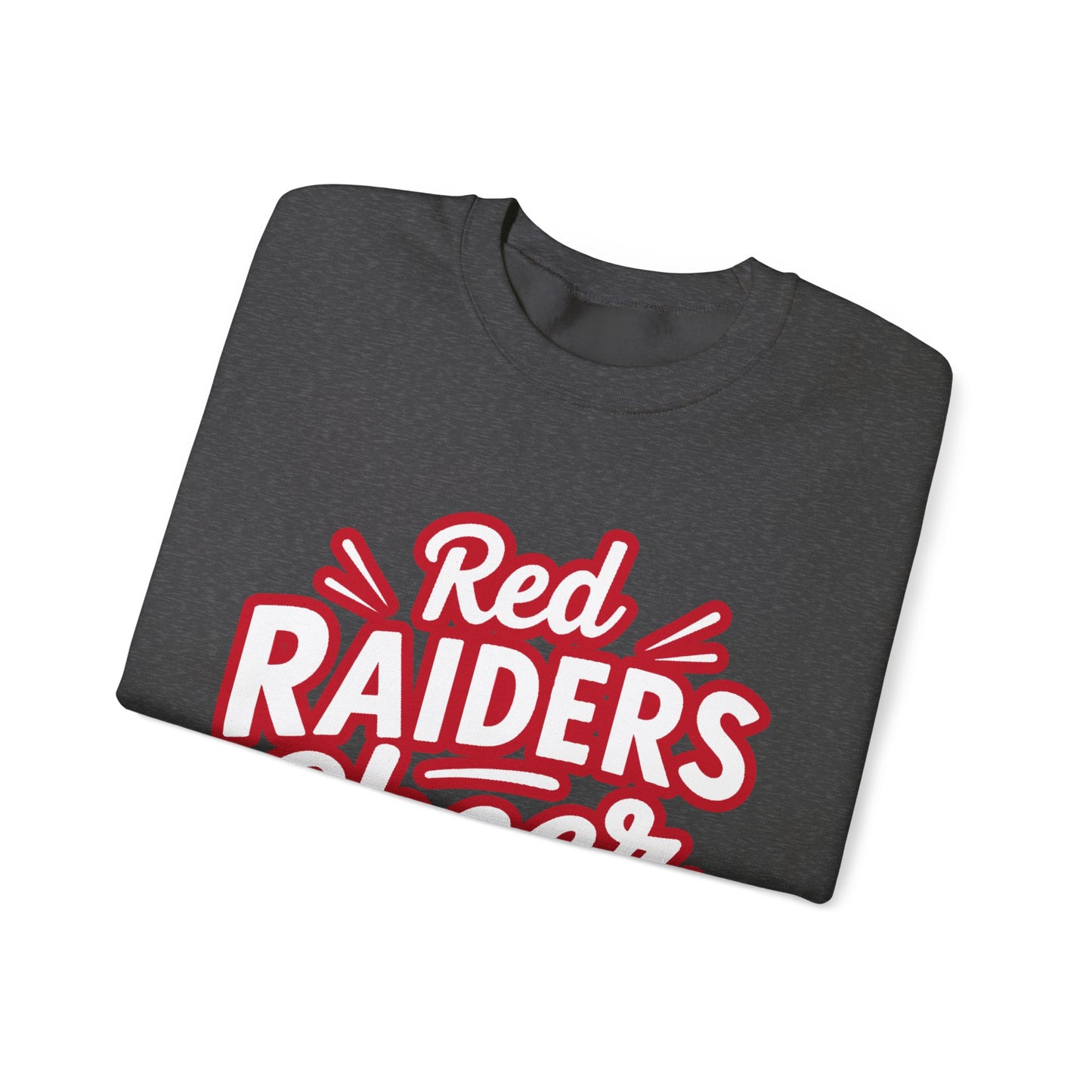 Adult Crewneck Sweatshirt \ Marion County Red Raiders Cheer \ MCC1