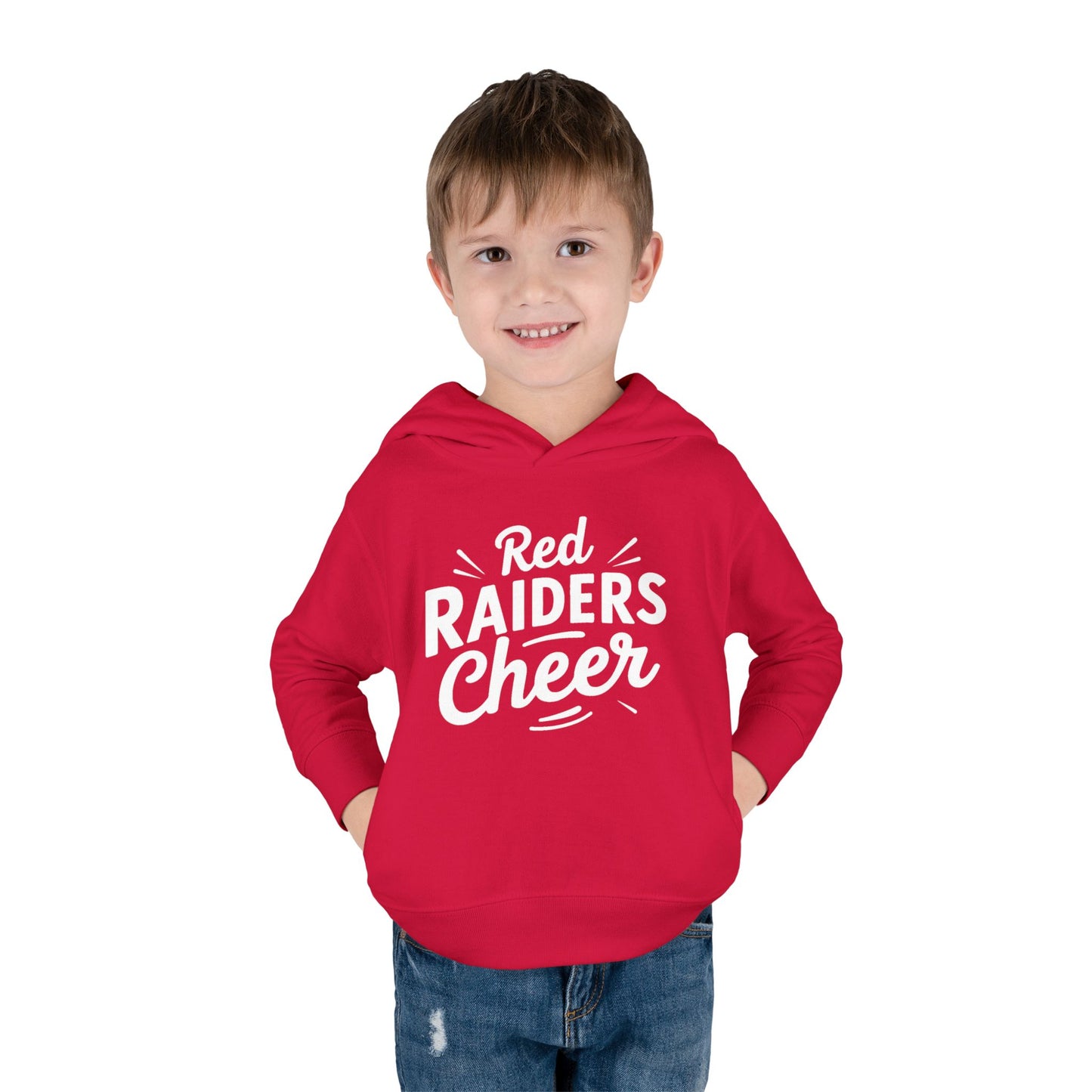 Toddler Hoodie Sweatshirt \ Marion County Red Raiders Cheer \ MCC1