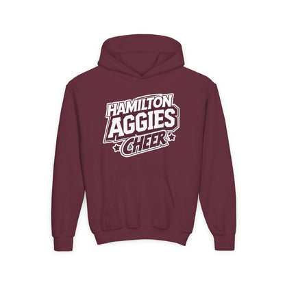 Youth Hoodie Sweatshirt \ Hamilton Aggies Cheer \ HAC1