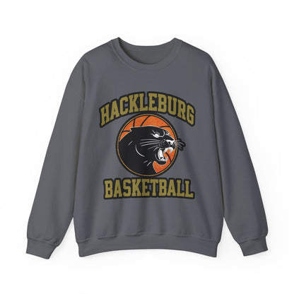 Adult Crewneck Sweatshirt \ Hackleburg Panther Basketball \ HPBK1