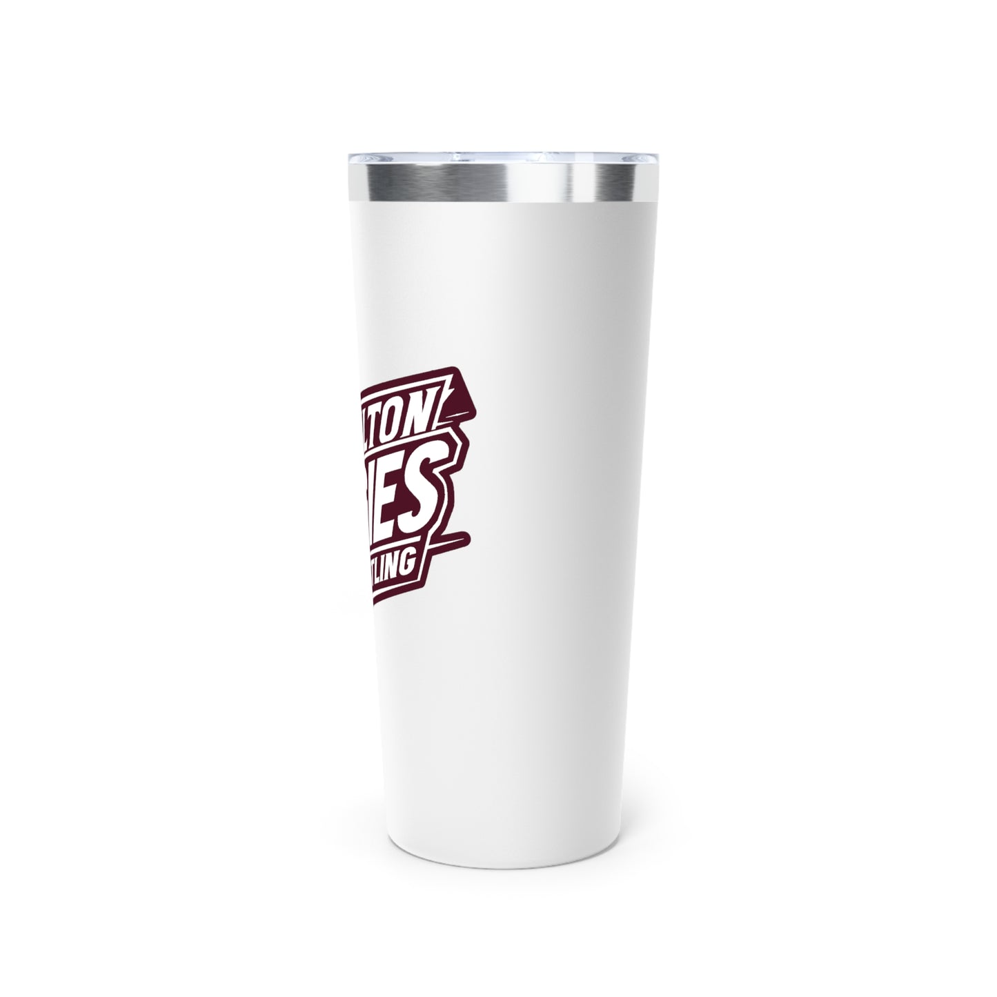 22oz Copper Insulated Tumbler \ Hamilton Aggies Wrestling \ HAW1