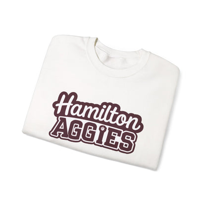 Adult Crewneck Sweatshirt \ Hamilton Aggies \ HAG2