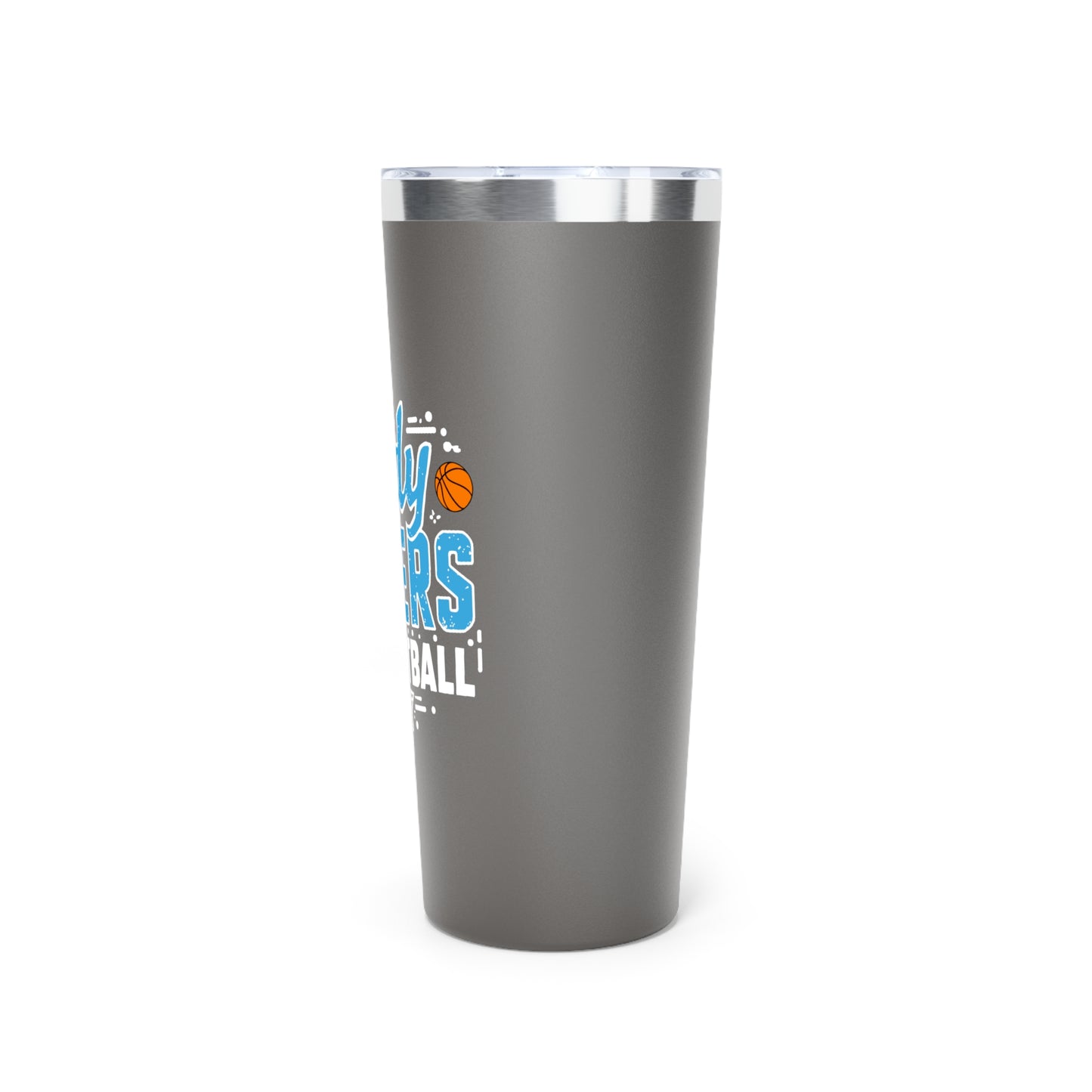 22oz Copper Insulated Tumbler \ Brilliant Tigers Basketball \ BTBKG1