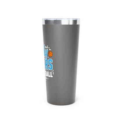 22oz Copper Insulated Tumbler \ Brilliant Tigers Basketball \ BTBKG1