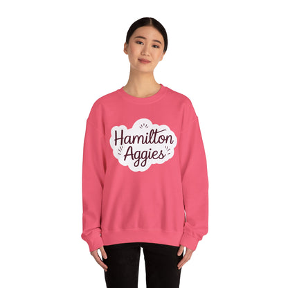Adult Crewneck Sweatshirt \ Hamilton Aggies \ HAG1
