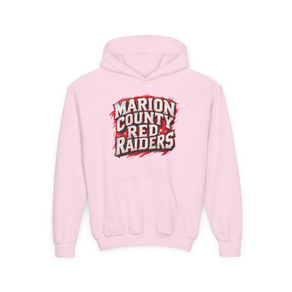 Youth Hoodie Sweatshirt \ Marion County Red Raiders \ MC1