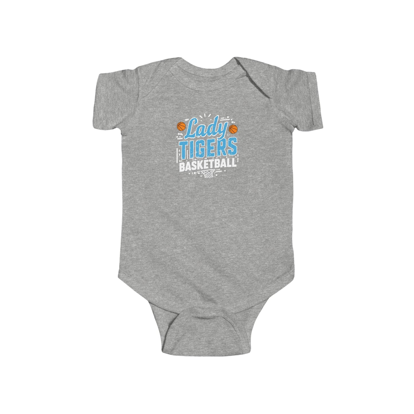 Short Sleeve Baby Bodysuit \ Brilliant Tigers Basketball \ BTBKG1