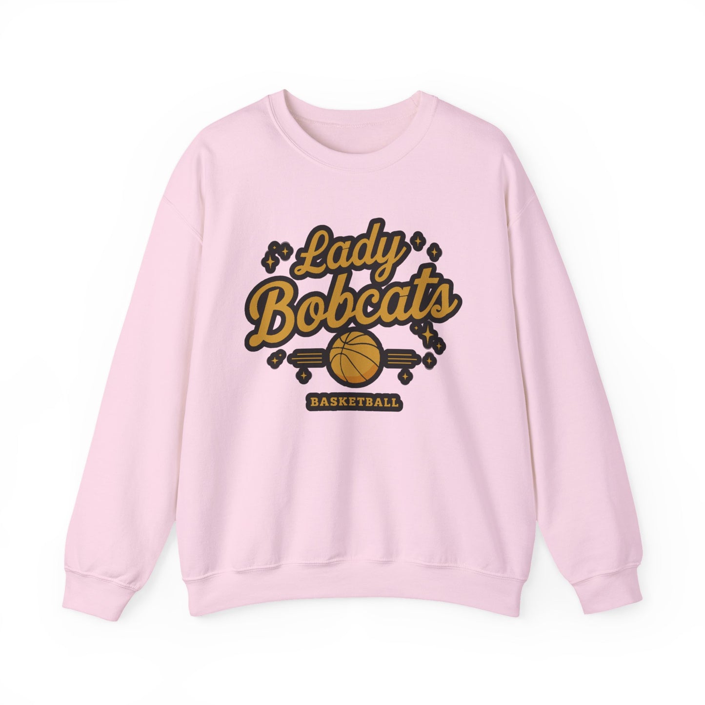 Adult Crewneck Sweatshirt \ Phil Campbell Bobcats Basketball \ PCBBKG2