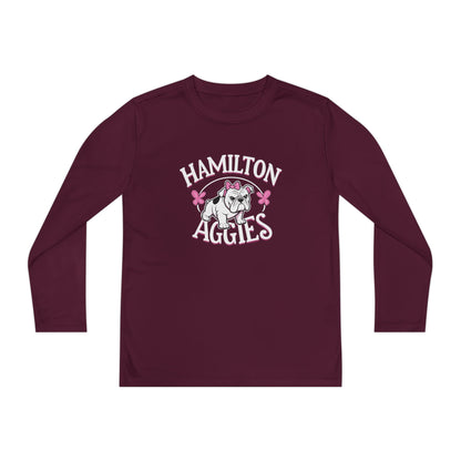 Youth Long Sleeve Tee \ Hamilton Aggies \ HAG4