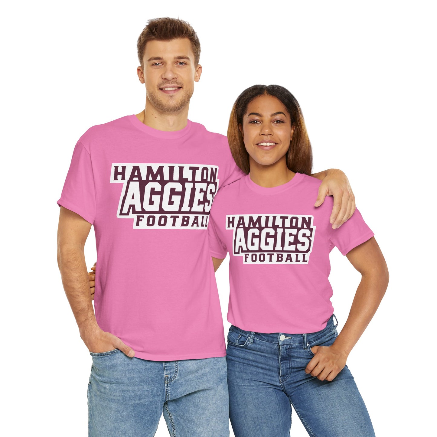 Adult Tee \ Hamilton Aggies Football \ HAF1