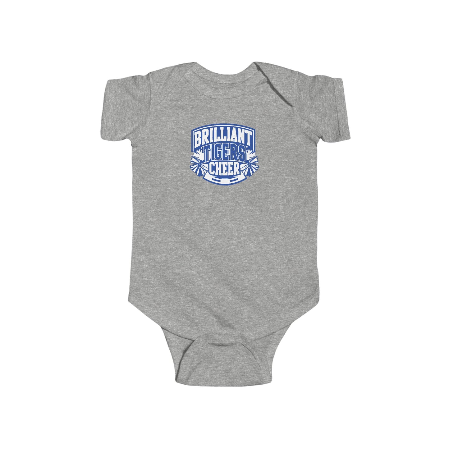 Short Sleeve Baby Bodysuit \ Brilliant Tigers Cheer \ BTC1