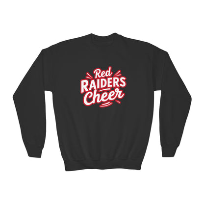 Youth Crewneck Sweatshirt \ Marion County Red Raiders Cheer \ MCC1