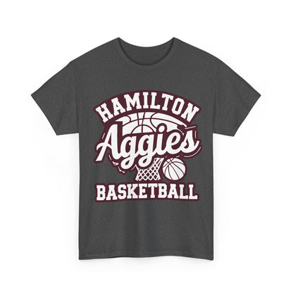 Adult Tee \ Hamilton Aggies Basketball \ HABBG1
