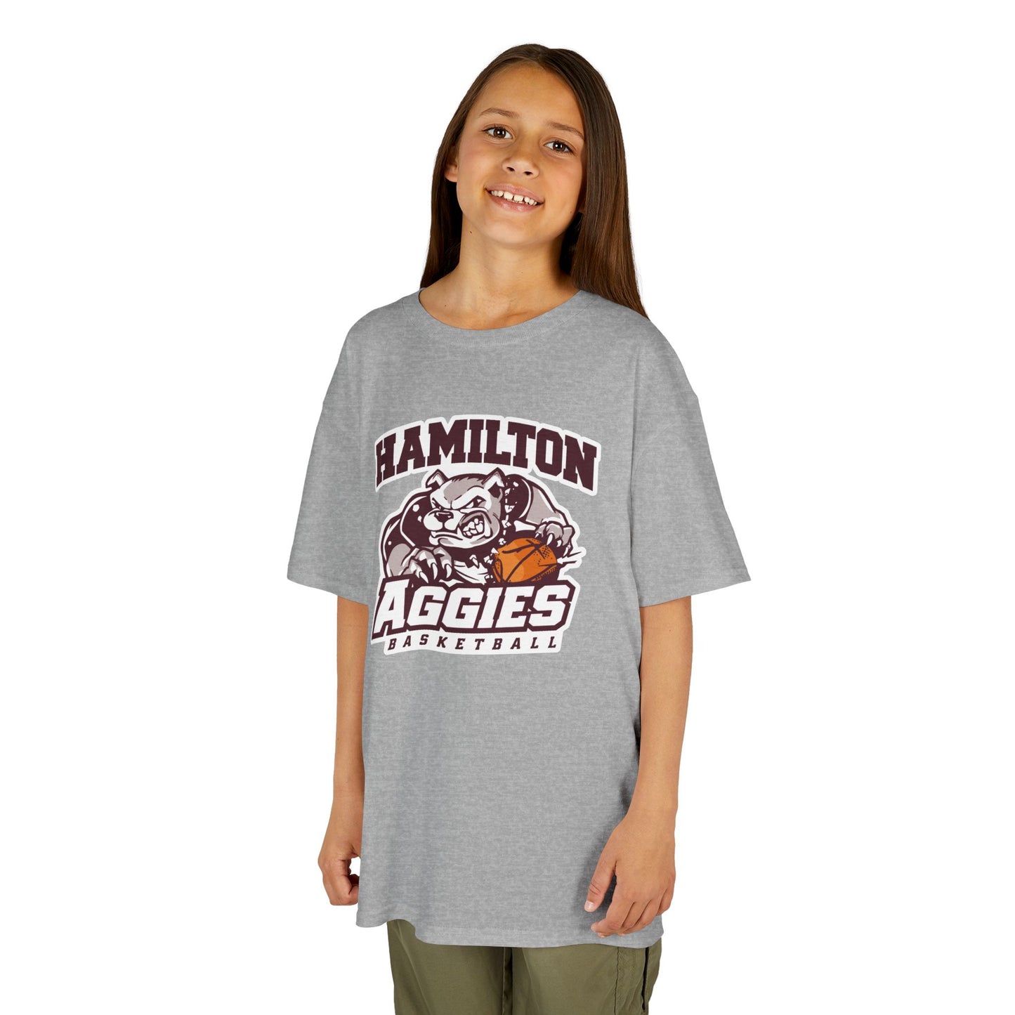 Youth Tee \ Hamilton Aggies Basketball \ HABB1