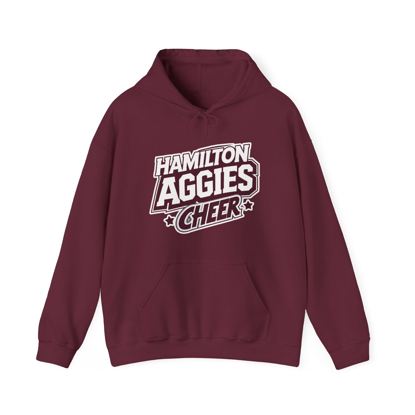 Adult Hoodie Sweatshirt \ Hamilton Aggies Cheer \ HAC1