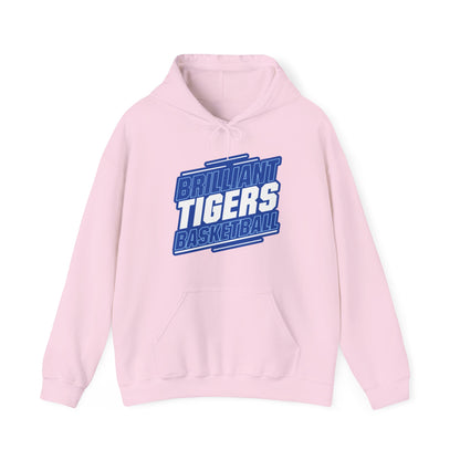 Adult Hoodie Sweatshirt \ Brilliant Tigers Basketball \ BTBK2