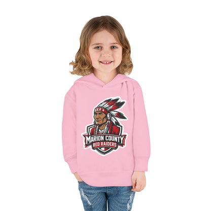 Toddler Hoodie Sweatshirt \ Marion County Red Raiders \ MC2