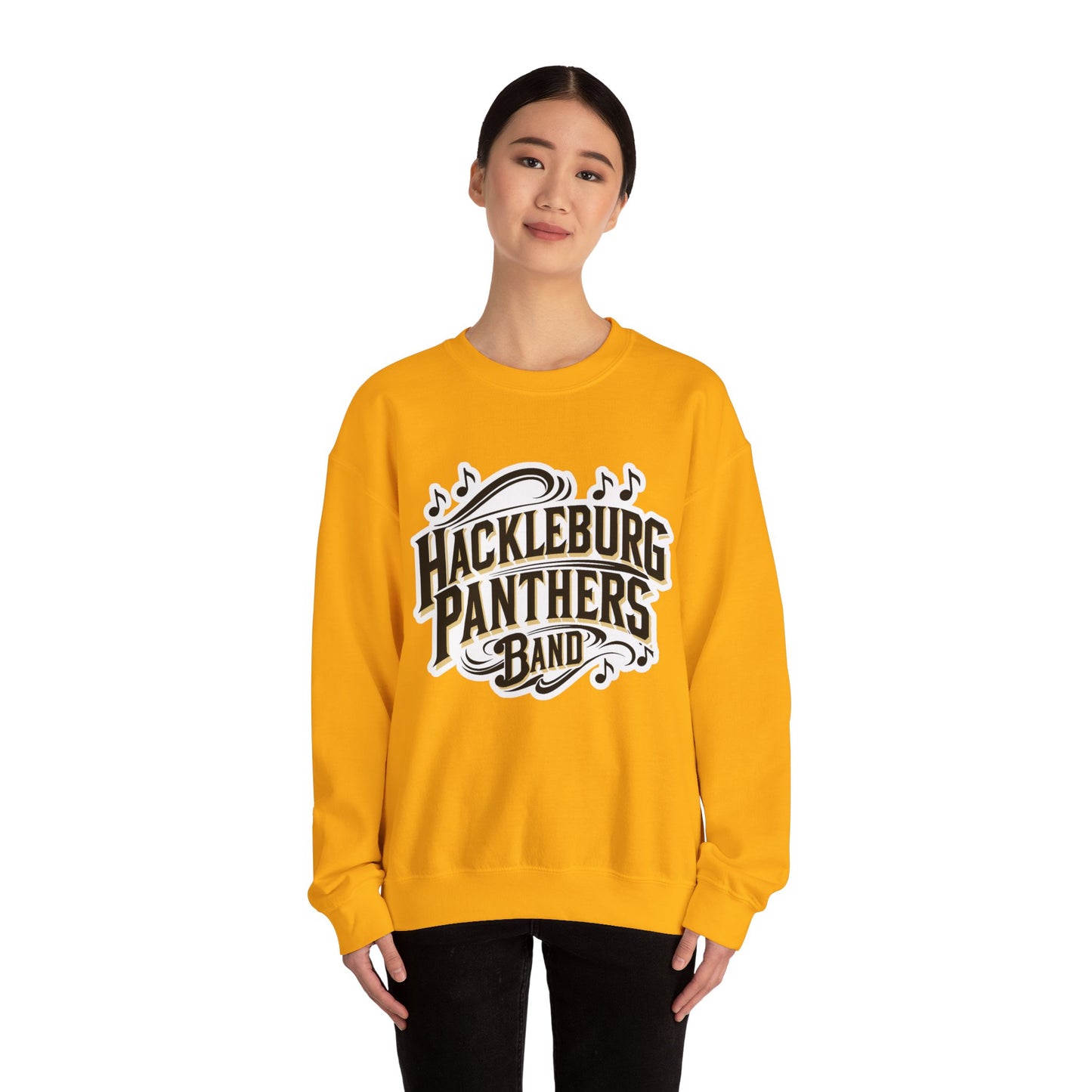 Adult Crewneck Sweatshirt \ Hackleburg Panthers Band \ HPB1