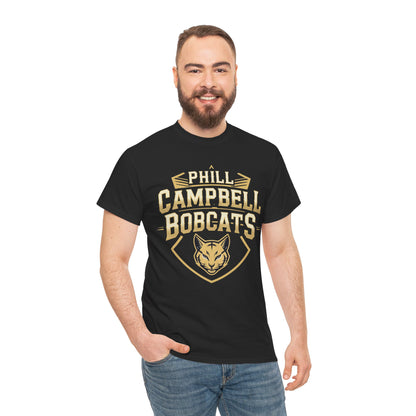 Adult Tee \ Phill Campbell Bobcats \ PCB1