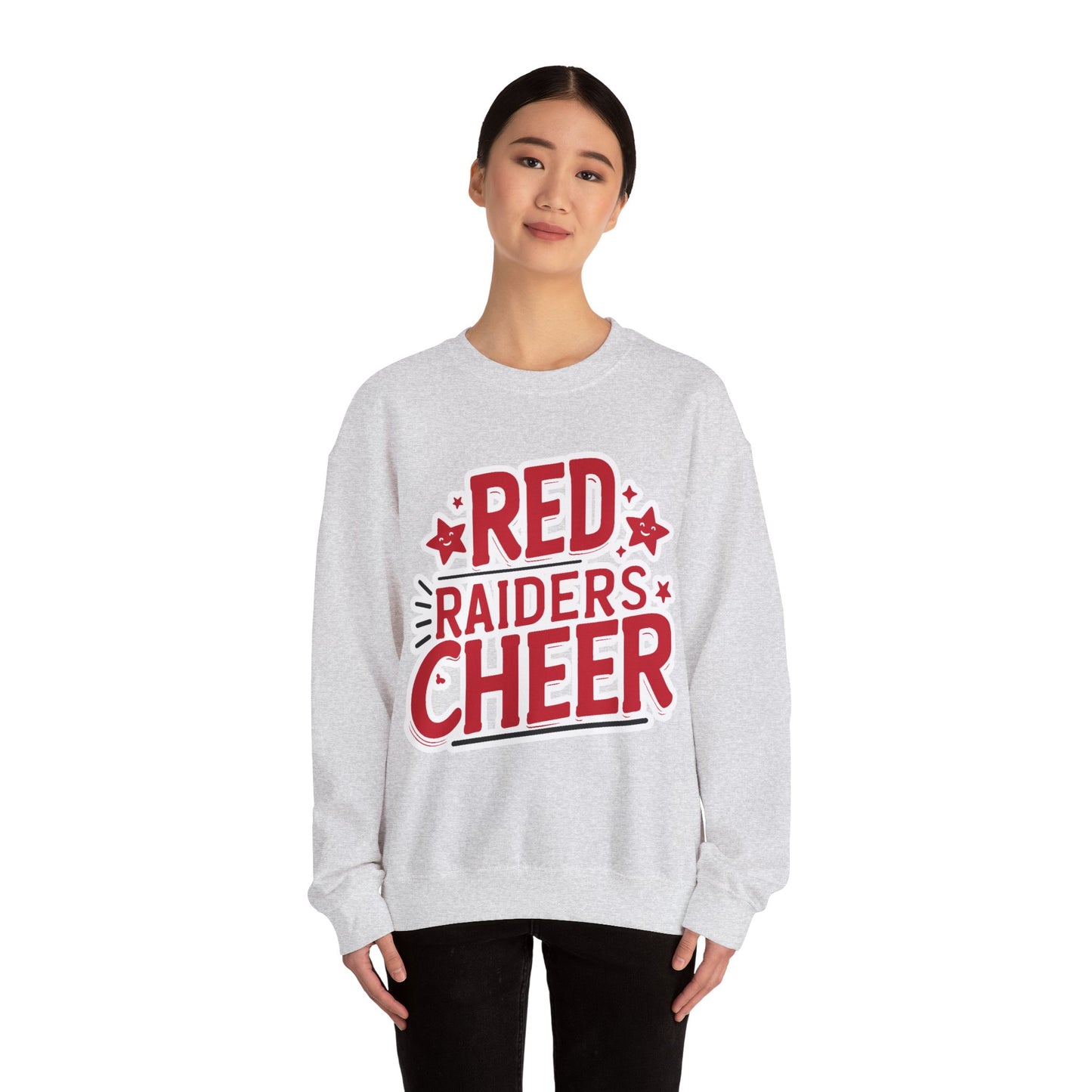 Adult Crewneck Sweatshirt \ Marion County Red Raiders Cheer \ MCC2
