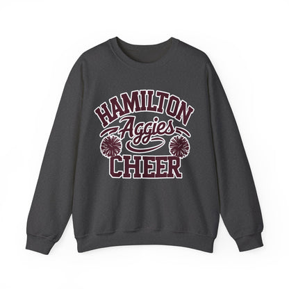 Adult Crewneck Sweatshirt \ Hamilton Aggies Cheer \ HAC2