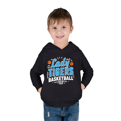 Toddler Hoodie Sweatshirt \ Brilliant Tigers Basketball \ BTBKG1