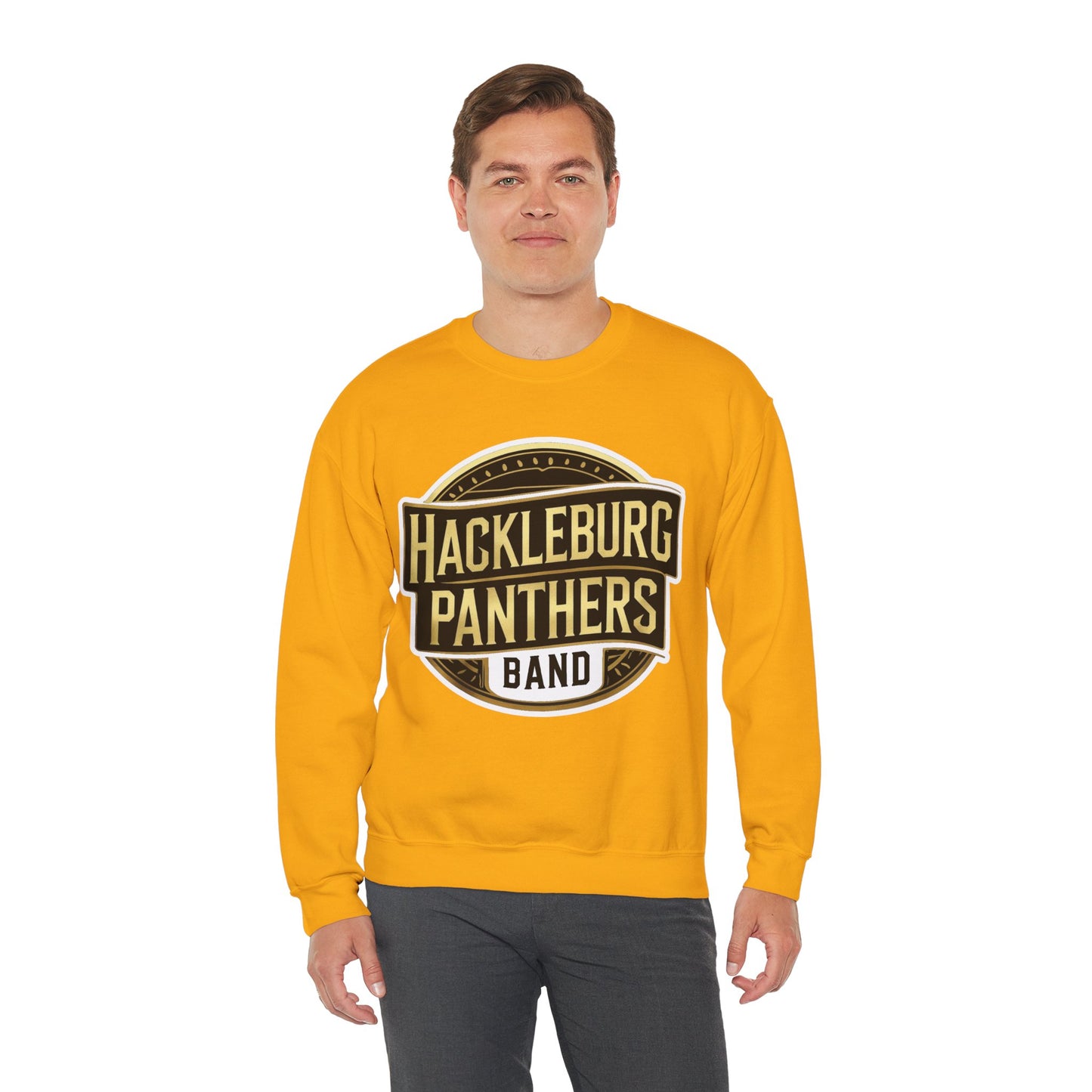 Adult Crewneck Sweatshirt \ Hackleburg Panthers Band \ HPB2