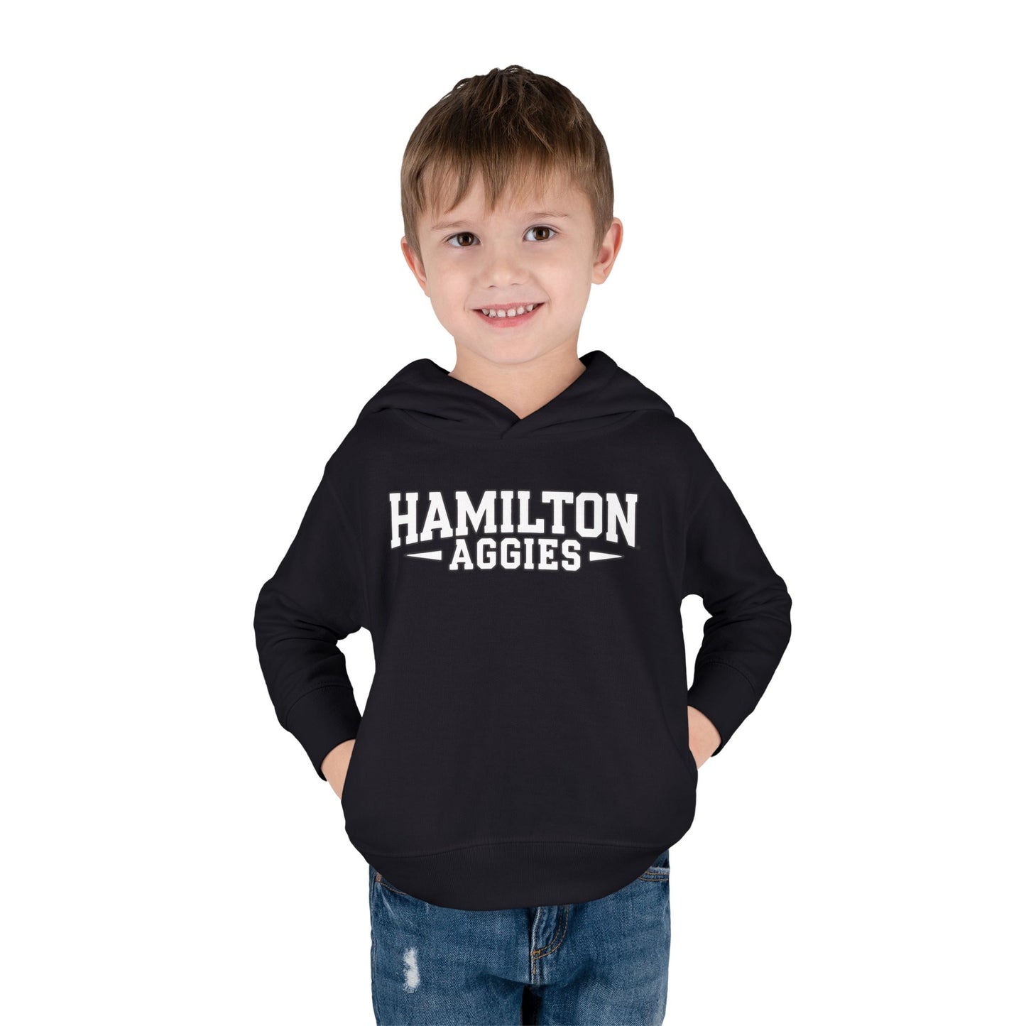 Toddler Hoodie Sweatshirt \ Hamilton Aggies \ HA3
