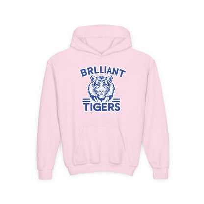 Youth Hooded Sweatshirt \ Brilliant Tigers \ BT1