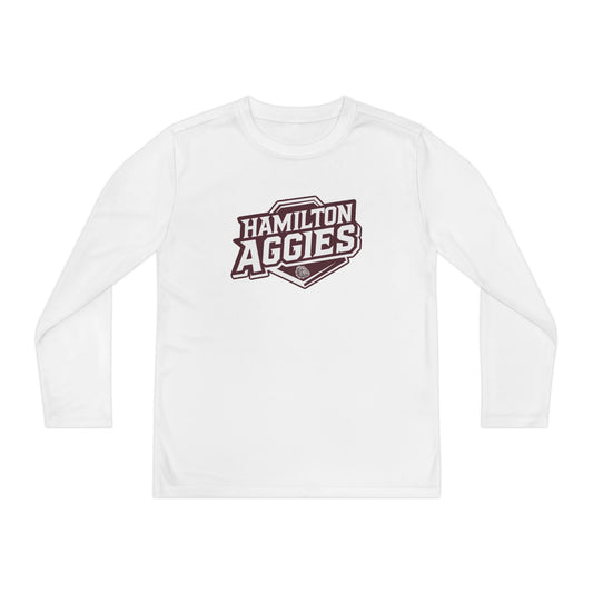 Youth Long Sleeve Tee \ Hamilton Aggies \ HA1
