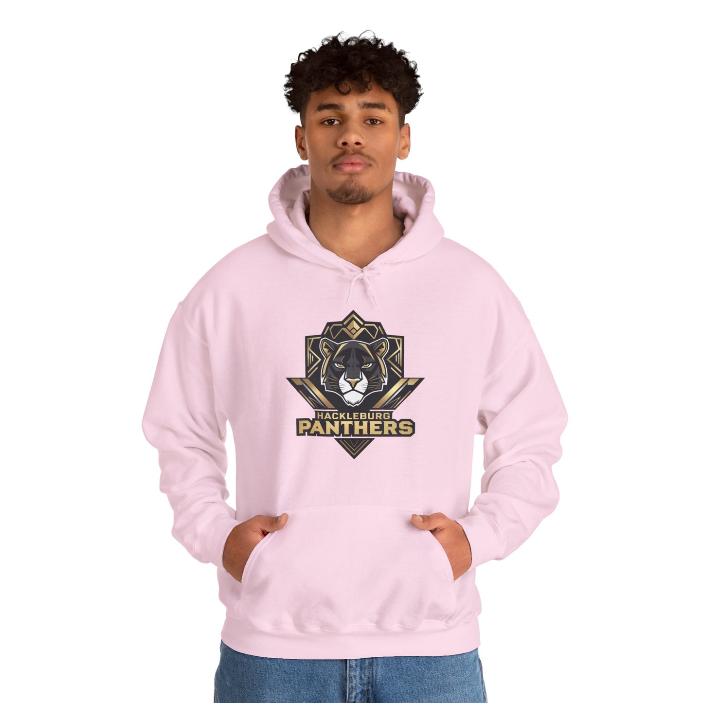 Adult Hoodie Sweatshirt \ Hackleburg Panthers \ HP1