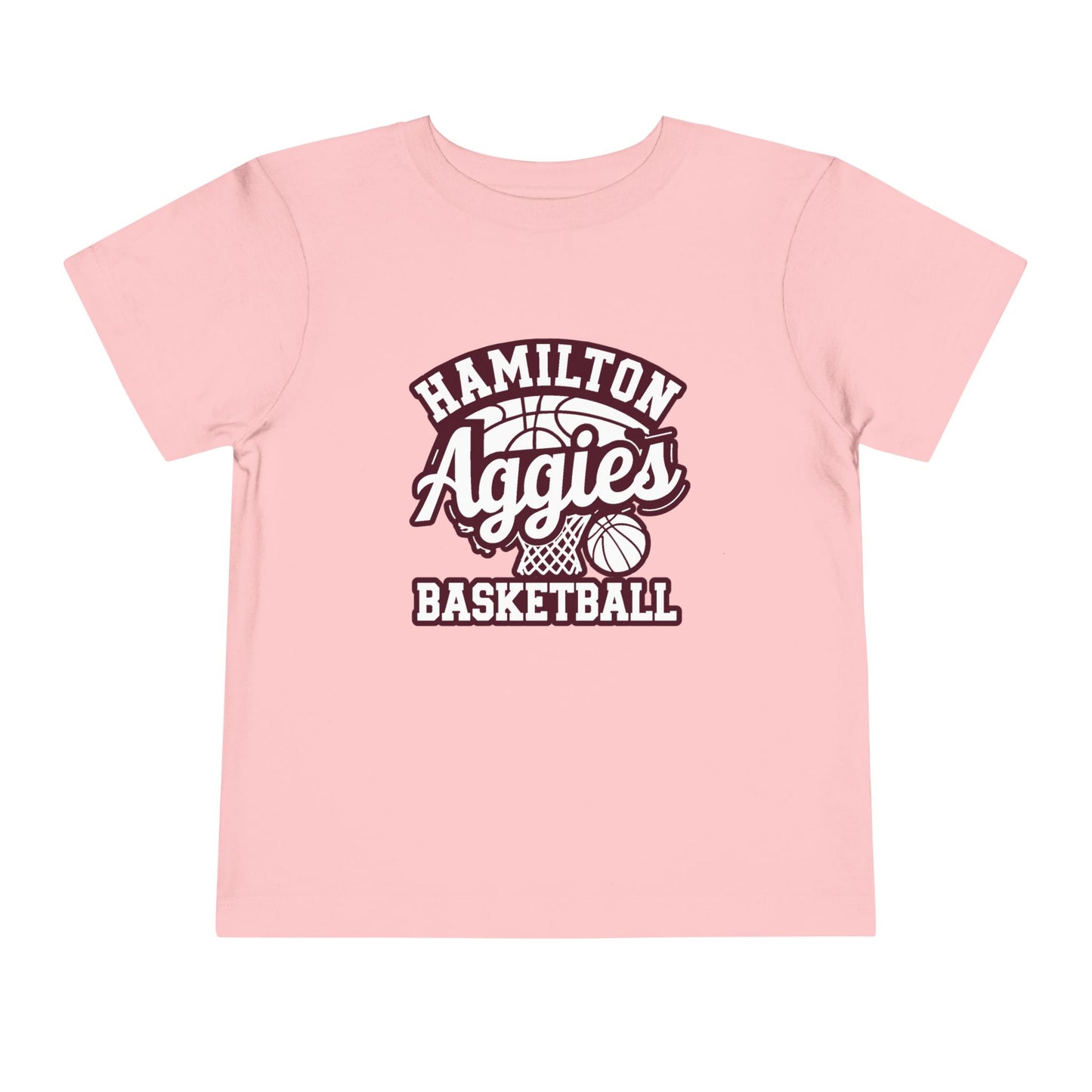 Toddler Tee \ Hamilton Aggies Basketball \ HABBG1